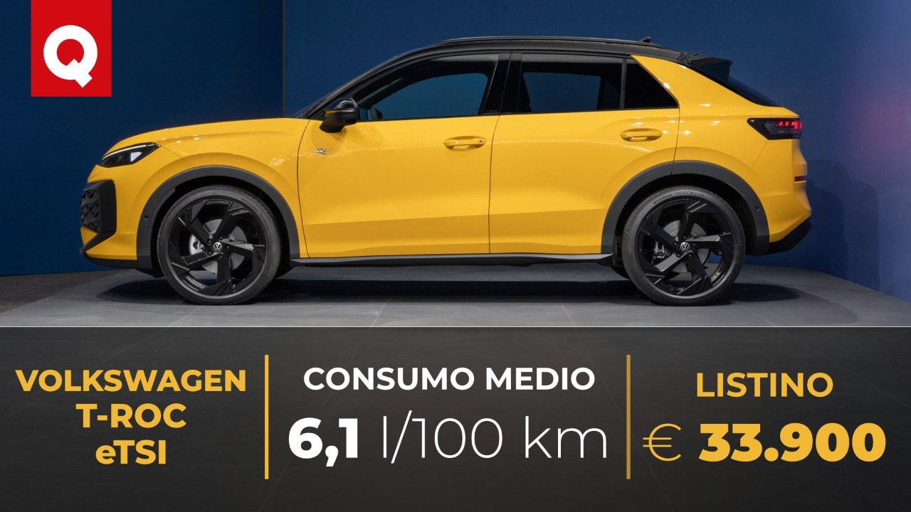 Quanto consuma la T-Roc mild hybrid? I dati reali della 1.5 eTSI