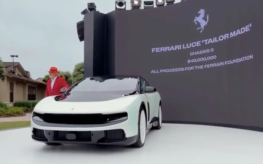 Ecco chi ha comprato la Ferrari Luce a 40 milioni di dollari