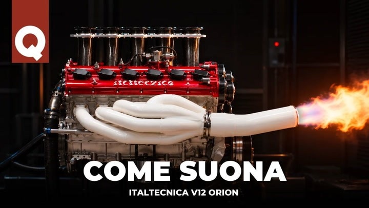 C'è un nuovo V12 aspirato italiano: arriva a 10.200 giri, sentite come suona - VIDEO