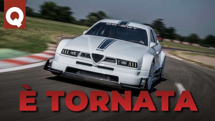 Abbiamo guidato la 55-SGT: drift e 750 CV, così rivive l’anima dell'Alfa 155 DTM - VIDEO