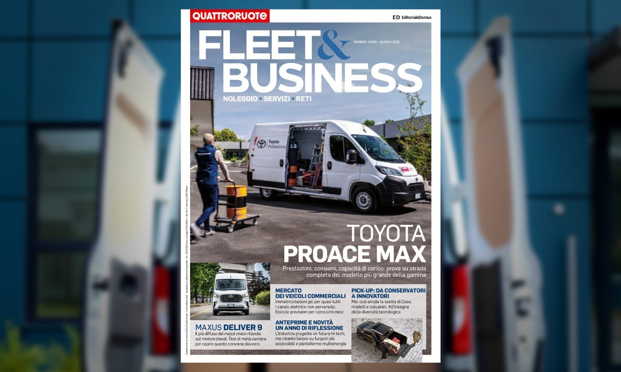 Scopri il nuovo numero di Quattroruote Fleet&Business