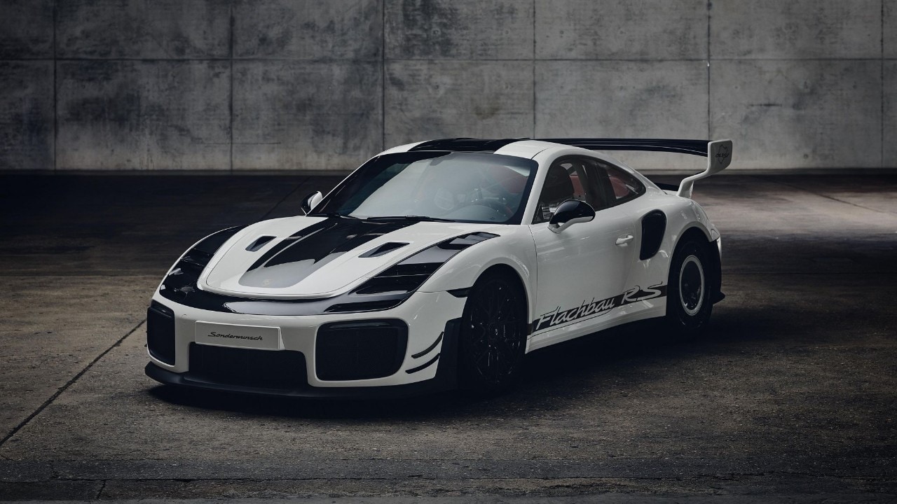 Porsche Flachbau RS, one-off in purezza