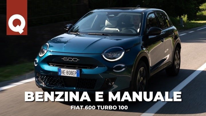 Fiat 600 Turbo 100: niente ibrido e cambio manuale, come va la più accessibile - VIDEO